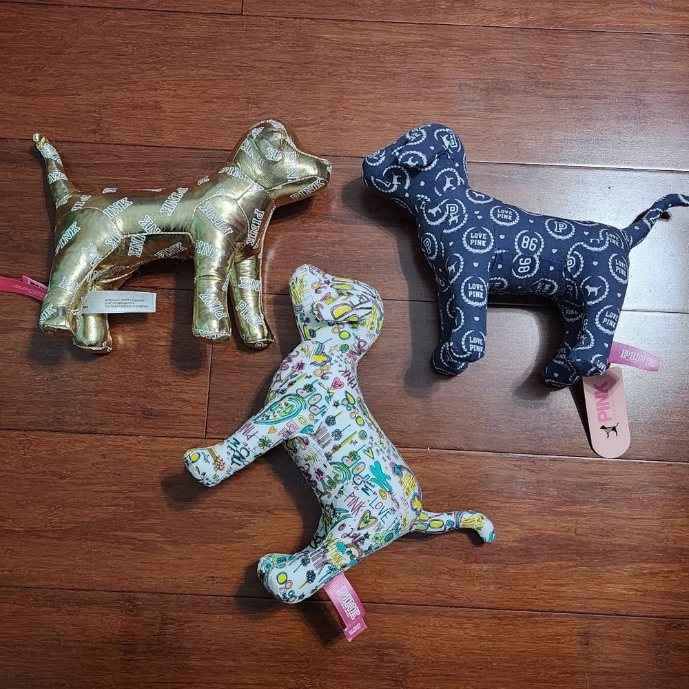 PINK Victoria Secret Collectible Dogs